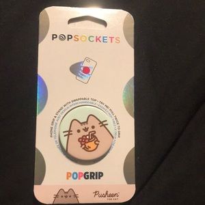 Pusheen pop socket